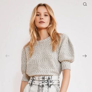 Gorgeous NWT Lila Puff Shoulder Sweater XS